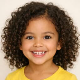 Illustrated character face